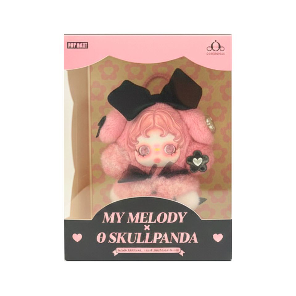 楽天市場】☆正規品☆ Pop Mart Skullpanda x My Melody Plush スカル