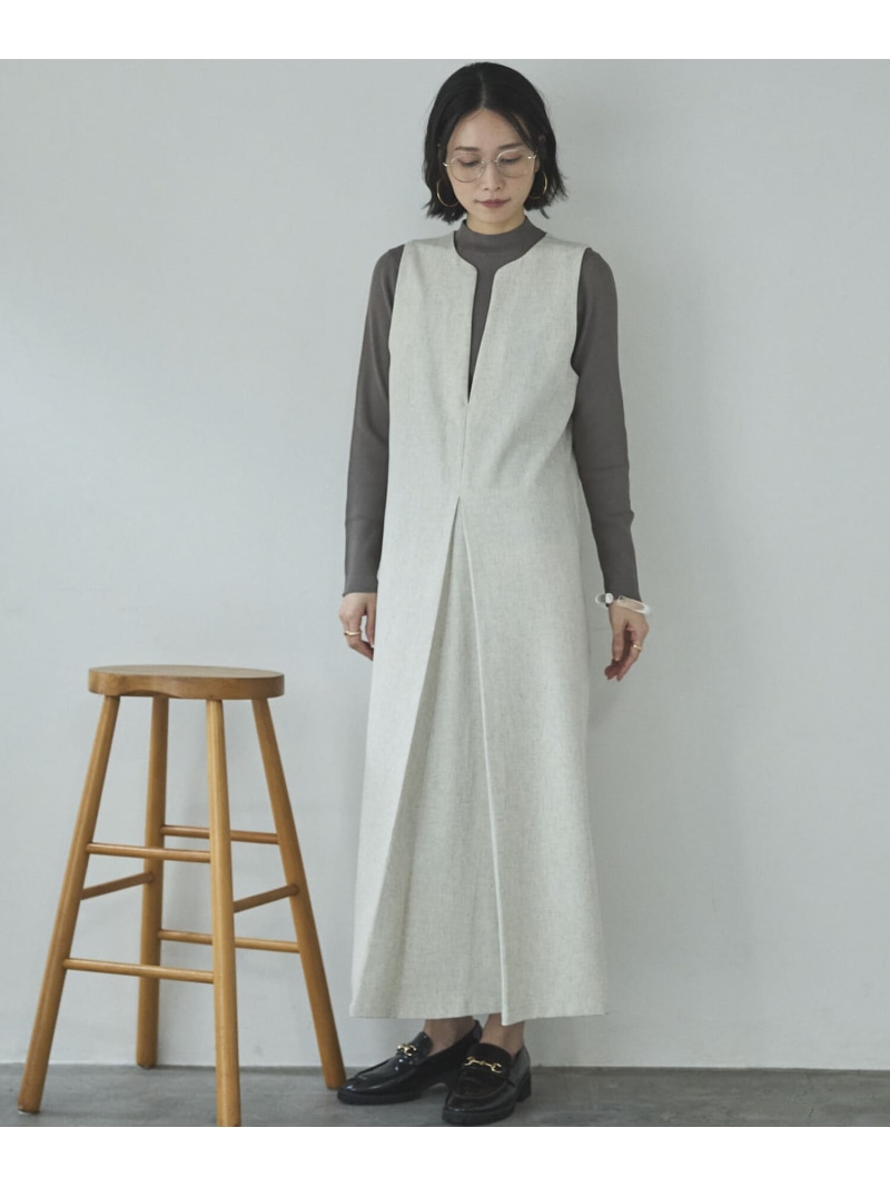 編み物SETジャンスカ DOUX ARCHIVES ドゥアルシーヴ 衣装・御召しもの 余分の物の衣装・御召しもの 薄墨色【貨物輸送無料】[ Fashion]