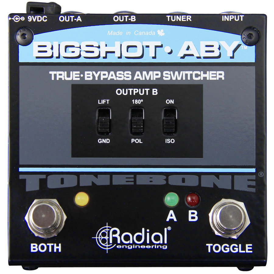 【並行輸入品】Radial BigShot ABY True Bypass Switcher