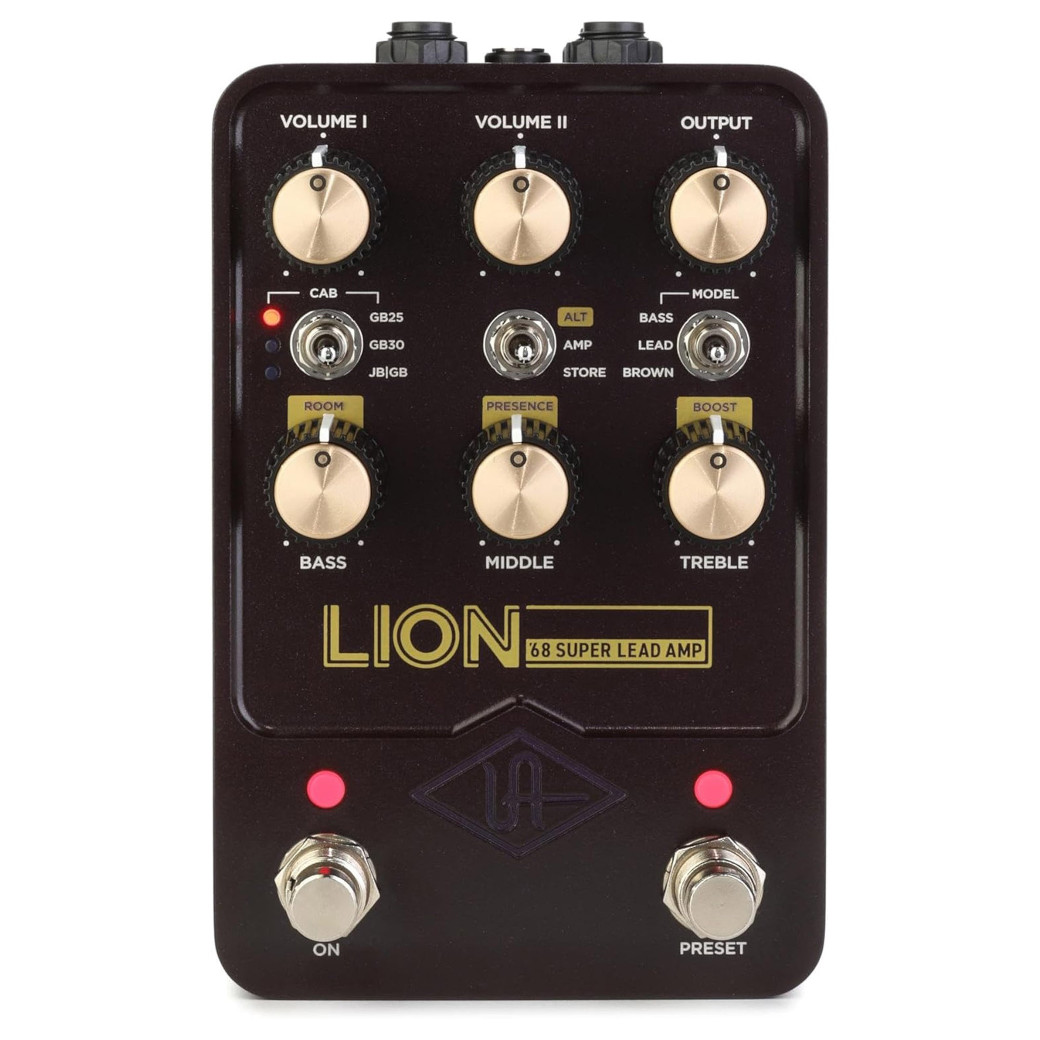 【並行輸入品】UNIVERSAL AUDIO UAFX Lion '68 Super Lead Amp｜パンドミ