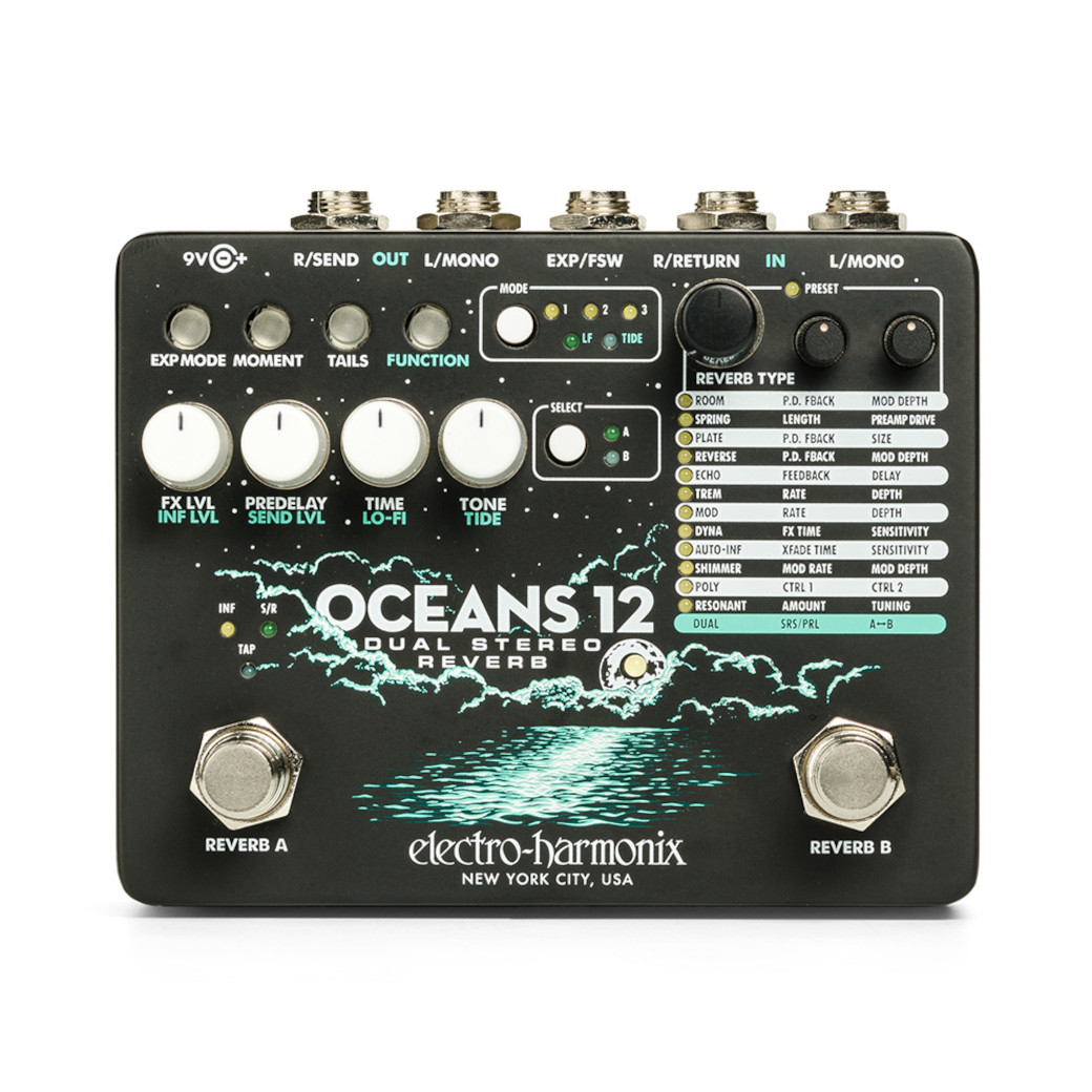 楽天市場】翌日配達 Electro Harmonix OCEANS11 [Multifunction