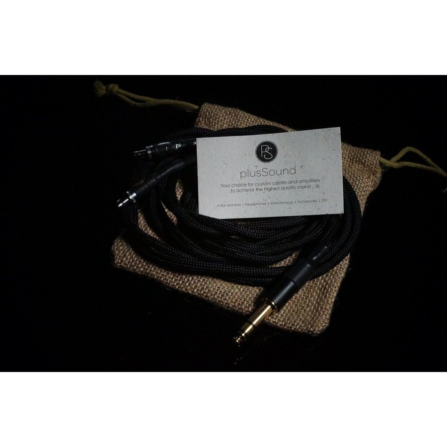 PlusSound LR+ Series Custom Cable Sennheiser HD800 用