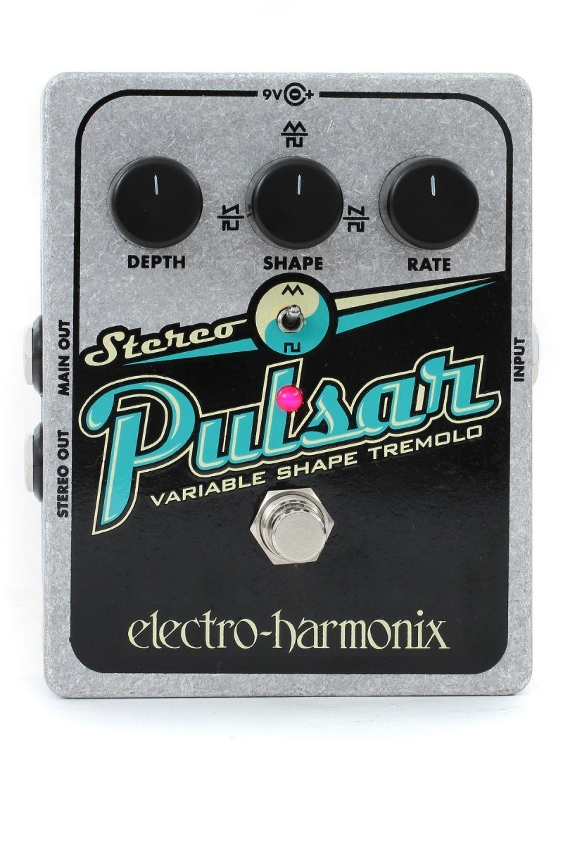 ギター Electro-Harmonix / Super Pulsar Amazon.com: Electro-Harmonix Super Pulsar Stereo Tap Tremolo