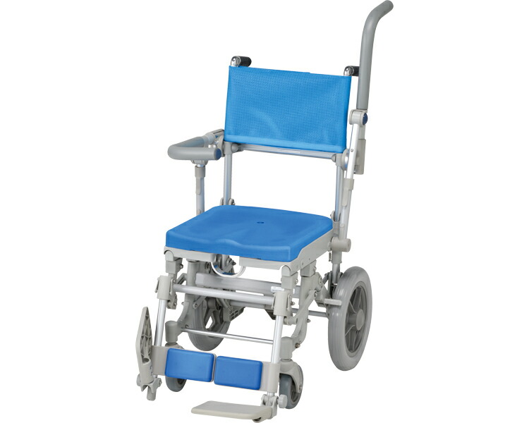シャワーキャリー 入浴 車椅子 シャワースカールE SAL 穴無しシート SW6402SAL ウチヱ|介護用品 高齢者 お年寄り 老人 病院 老人ホーム デイサービス 福祉施設 介護施設 入所 入院 風呂場|介護BOX パンドラ