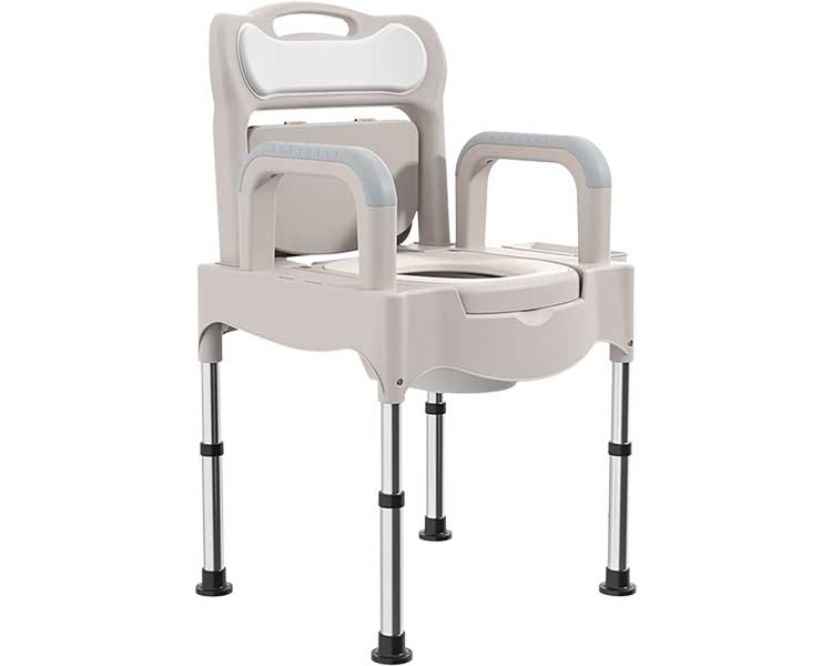 ポータブルトイレ トイレ 簡易トイレ 楽々健 ポータブルトイレ ar-1001 （幅56×奥行50×高さ85～97cm） 楽々健 │ 介護用品 福祉用具 トイレ ポータブル 災害対策 震災 備蓄 防災グッズ ペーパートレイ付き 便利 高齢者 お年寄り 老人 シニア 在宅介護 病院 老人ホーム