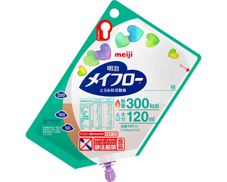 明治 メイフロー 300K 1671458 167mL 24個入り 明治 | meiji 流動食 介護食 病院 老人ホーム デイサービス 介護施設 福祉施設 食事介助 食事サポート 栄養補助食品 たんぱく質 高齢者 お年寄り 老人 シニア|介護BOX パンドラ