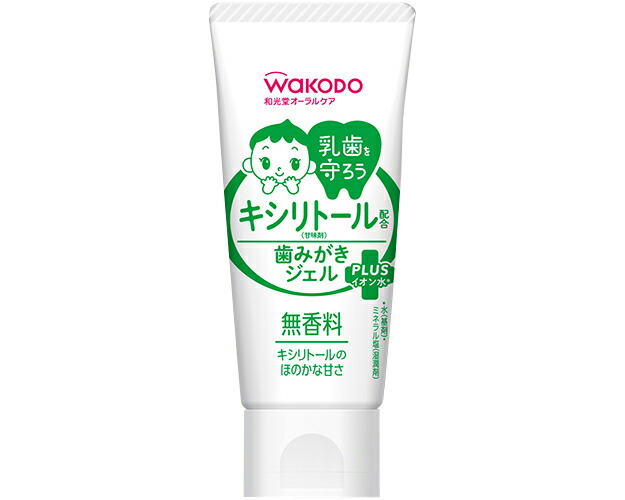 【ケース販売】和光堂 にこピカ 歯みがきジェル 無香料 50g 24個入り アサヒグループ食品 | 離乳食 ベビーフード 赤ちゃん 子ども 乳児 幼児 乳幼児 ベビー｜介護ＢＯＸ　パンドラ
