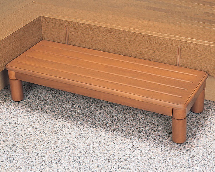 木製玄関ステップ 1段 ワイド900 (幅90×奥行35×高さ8~20cm) VALSMGSW パナソニックエイジフリー| 踏み台 玄関台 玄関用 段差解消 介護用品 住宅改修用品 介護福祉用具 玄関 木製 ステップ 高齢者 お年寄り 老人 転倒予防 おしゃれ panasonic|介護BOX パンドラ
