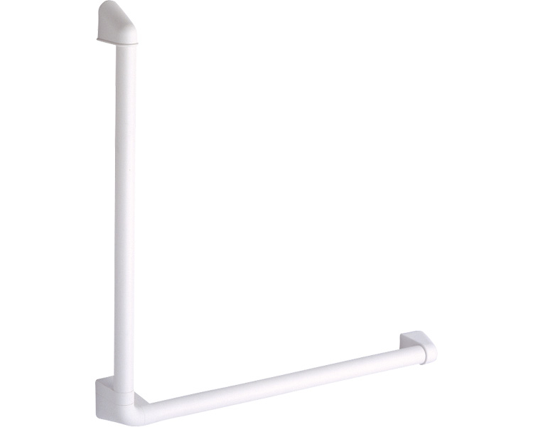 ソフトハンド Vタイプ φ34 長さ70×60cm P-34V L-7060 ナカ工業|手すり 手摺り てすり 部材 樹脂加工 動作補助 転倒防止 住宅改修 シニア 高齢者 介護用品|介護BOX パンドラ