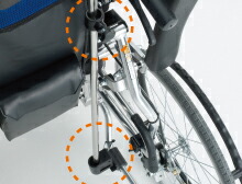 後方用点滴棒用ホルダー MS-0012 ミキ｜車椅子用オプション パーツ 部品販売 車いす用 4,528円