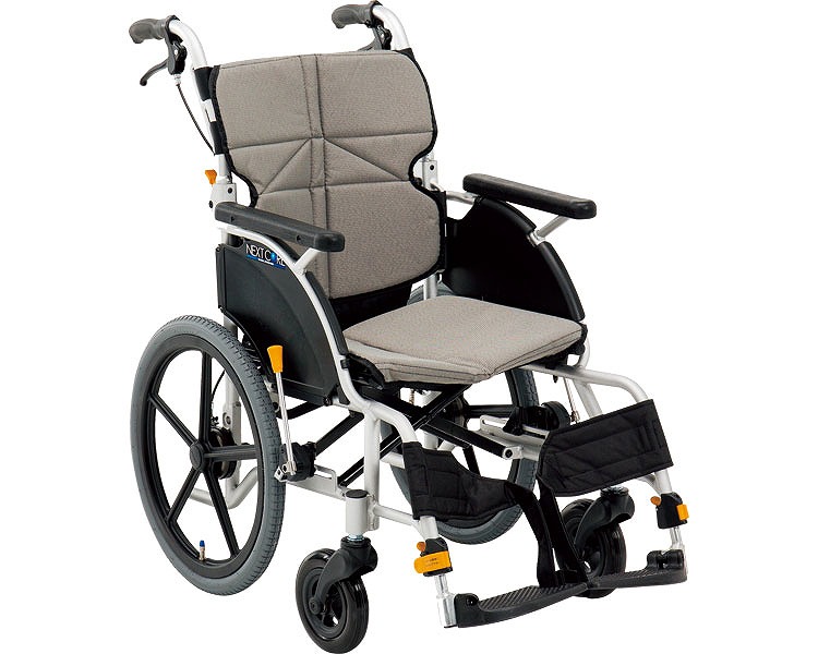 松永製作所 車椅子 ネクストコア プチ 介助用 NEXT-20B │ 車いす 車イス 介助式 介護用品 アルミ製 介助式車椅子 背折れ 背シート調整 高齢者 歩行補助 福祉用具 移動 介護 病院 施設|介護BOX パンドラ
