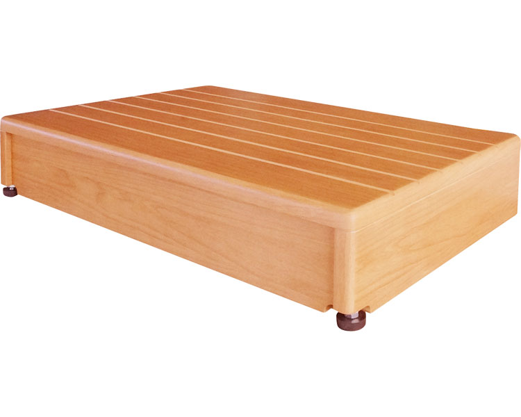 シコク 玄関台（木製）60W-40/640-030 ｜玄関用 段差解消 段さ 踏み台 ふみ台 高齢者 転倒予防 介護用品 住宅改修 お年寄り シニア 老人 便利グッズ 在宅介護 お家 転倒対策 踏み外し予防 転落 転ぶ｜介護ＢＯＸ　パンドラ