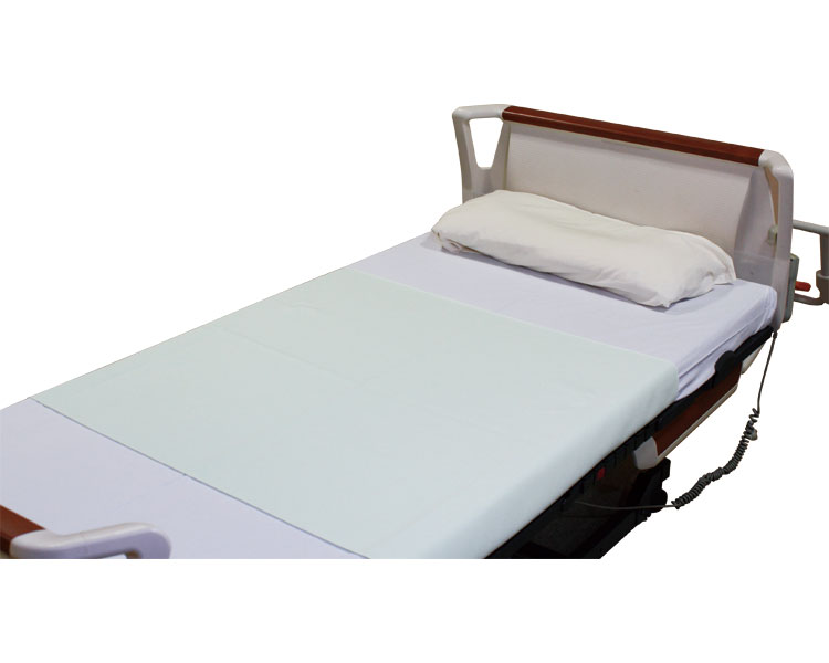防水シーツ 介護 部分用 消臭すべり止め防水シーツSSB 幅140×長さ90cm パステルグリーン 070-540006-00 川本産業 │ 防水加工 シーツ 介護用品 高齢者 おねしょシーツ こども キッズ おもらし 尿漏れ 尿もれ 尿モレ 寝具 ハーフタイプ お年寄り 老人 シニア 在宅介護 病院
