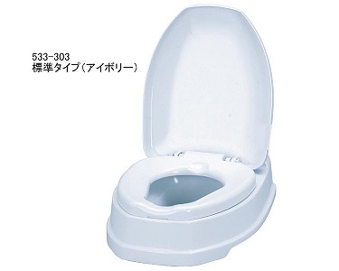 安寿 サニタリーエースOD両用 補高♯8 871-032｜ポータブルトイレ 簡易トイレ 排泄ケア 洋式変換 介護 介助 排泄用品 サニタリエースOD両用式 標準便座 補高#8 アロン化成