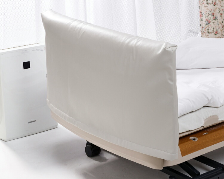 クッションカバー ベッド用 ヘッドボードクッションカバー 0103 (104×高さ50cm) 特殊衣料 │ 緩衡材 クッション性 カバー 介護用品 寝具 高齢者 介護 お年寄り 老人 シニア 取付簡単 在宅介護 病院 老人ホーム デイサービス ヘッドボードカバー フットボードカバー 衝撃|介護BOX パンドラ