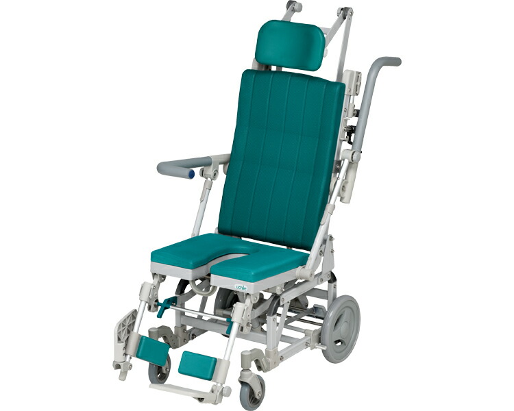 シャワーキャリー 入浴 車椅子 はいねーるFL U型シート HN020 ウチヱ｜介護用品 高齢者 お年寄り 老人 病院 老人ホーム デイサービス 福祉施設 介護施設 入所 入院 風呂場｜Pandora＋