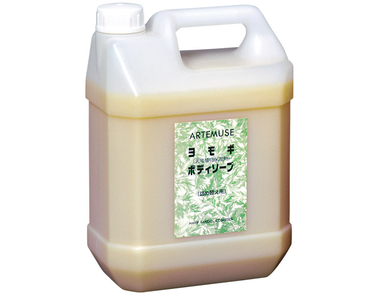 ボディソープ 詰替え よもぎボディソープ詰め替え用 4L&times;4個セット 三興物産 │ ボディーソープ 詰替え用 詰替 まとめ買い 介護用品 高齢者 お年寄り 老人 シニア 大容量 病院 老人ホーム デイサービス 入浴介助 入浴施設 ホテル 旅館 温泉｜Pandora＋