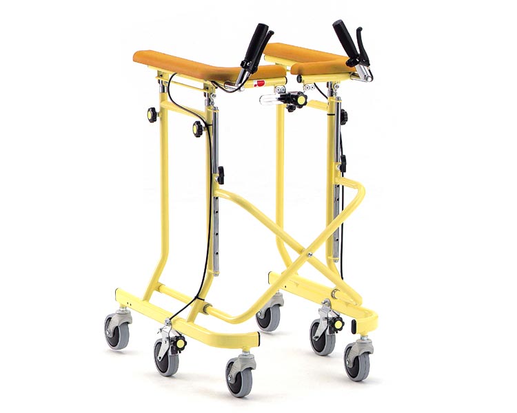 松永製作所 歩行器 6輪歩行器 らくらくウォーカー ホップステップ SM-40 ｜六室内用歩行器 ホップステップ SM-40 六輪 歩行車 介護用 高齢者用 大人用 屋内用 歩行補助 歩行訓練 リハビリ 折りたたみ可能 病院 施設 MATSUNAGA 高齢者 松永