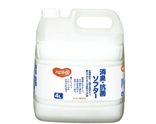 ハビナース 消臭・抗菌ソフター 4L×3入り 11110 フレッシュフローラルの香り ピジョンタヒラ │ 介護 お年寄り 病院 老人ホーム デイサービス 福祉施設 介護施設 業務用 おむつ 洗濯 シーツ 肌着 衣類 柔軟仕上げ剤 植物由来原料使用 高齢|Pandora+