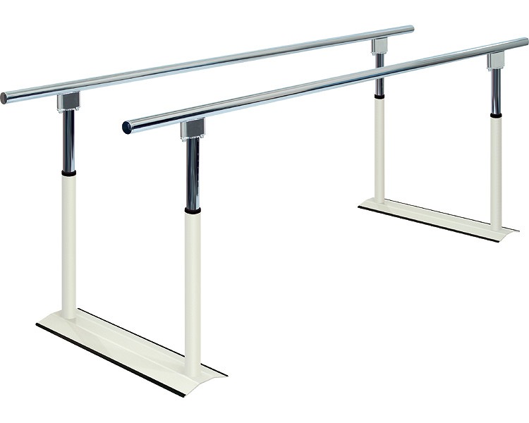 平行棒 ロングパラレルDX 01 長さ250cmタイプ(幅50(全幅90)×長さ250×高さ63~93cm) TB-1078-01 高田ベッド製作所 │ 歩行訓練 リハビリ トレーニング 歩行補助 訓練台 高齢者 介護用品 お年寄り 老人 シニア 歩行練習 ステンレス製 病院 老人ホーム デイサービス 施設|Pandora+