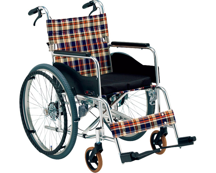 松永製作所 アルミ製自走式車いす 立ち止まり君付（低床タイプ） 自走用 AR-211BT ｜車椅子 くるまいす 自走用 自走型 高齢者 介護用品 便利 移動 介護 病院 施設 松永
