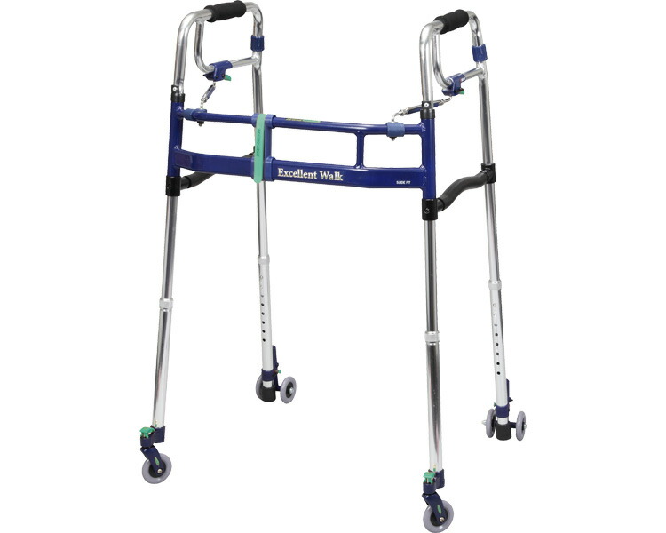 歩行器 介護 スライドフィットEX 前輪後輪キャスター3インチ 超ハイタイプ HT-0293CT ユーバ産業 │ 介護用品 介護 歩行補助 手押し 幅調節可能 大人用 室内 屋内用 歩行補助 歩行訓練 リハビリ コンパクト 折りたたみ 病院 施設 自宅 高齢者 18,072円