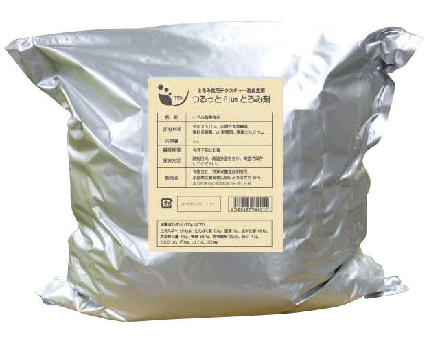 とろみ調整食品 介護 高齢者 つるっとplusトロミ剤 5kg ネイチャーライフ │ お徳用 大容量 業務用 とろみ調整 トロミ調節 嚥下 無色透明 無味無臭 誤嚥性肺炎 介護食 高齢者 お年寄り 老人 シニア 在宅介護 病院 老人ホーム デイサービス 食事介助 時短|Pandora+