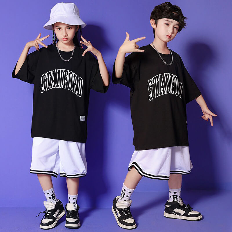 市場 ダンス衣装 セットアップ Hiphop キッズ 子供服 女の子 子供 Tシャツ 長ズボン 半ズボン 男の子 上下セットアップ ヒップホップ