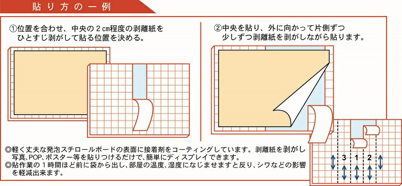 楽天市場】のりパネ5mm/3×6サイズ/BP-5NP-3×6 /【900×1800mm】/片面のり付き /写真/ディスプレイ/POP/ポスター/ホビー/発泡スチロールボード/のり付き/パネル/：ポスターフレーム・パネルマルシェ