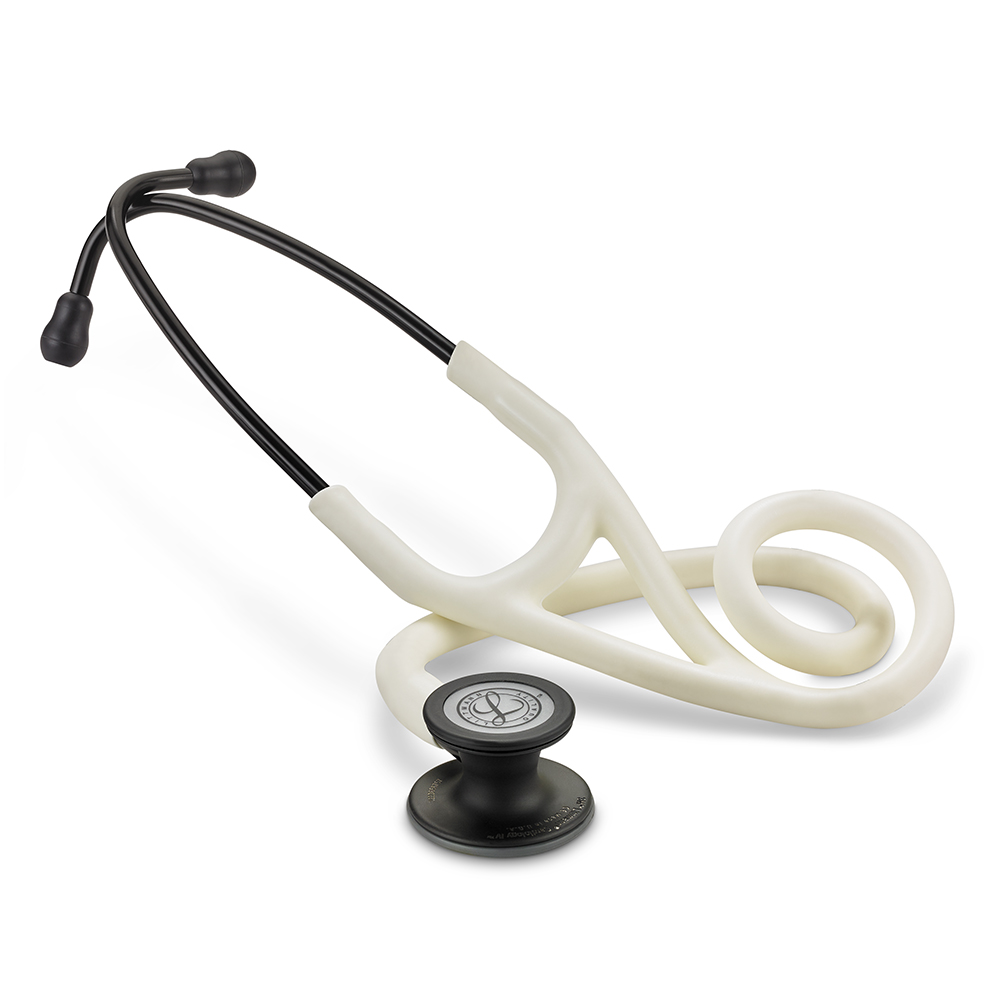 【新原料品】リットマン 聴診器 Cardiology IV アラバスターホワイト＜地絹熱電子管＞ 6186  3M Littmann カーディオロジー4 省