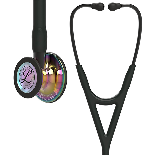 リットマン 聴診器 Cardiology IV 黒いこと/ポリッシュ虹霓 6240  3M Littmann カーディオロジー4 省