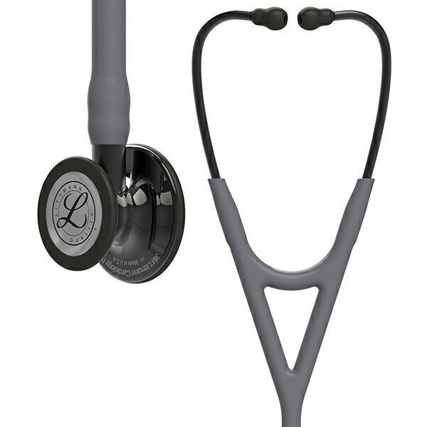 リットマン 聴診器 Cardiology IV 薄墨色/ポリッシュスモーク 6238  3M Littmann カーディオロジー4 省