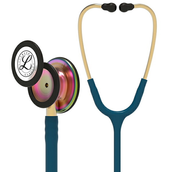 リットマン 聴診器 古典派音楽3 カリビアンブルー/虹霓～版 5807  3M Littmann Classic III 省