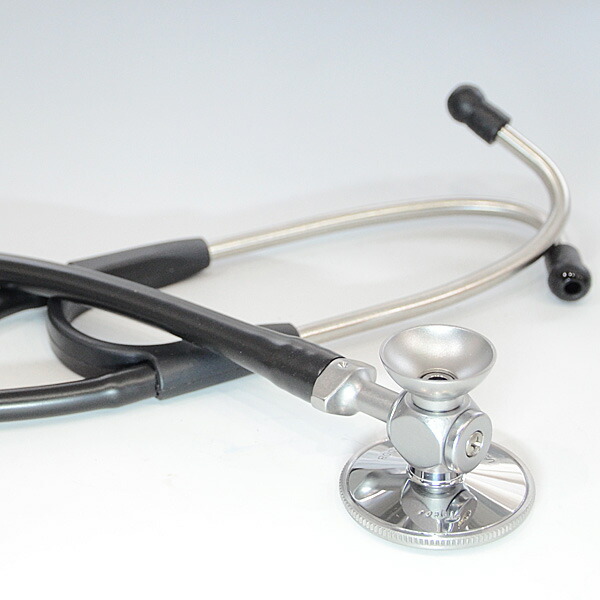 ウェルチアレン 聴診器  ハーベー Harvey DLX ダブル頭顱 (黒いこと) Welch Allyn