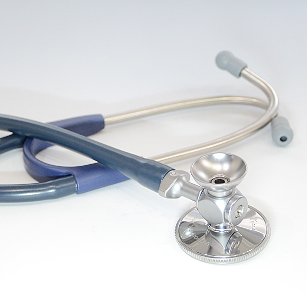 ウェルチアレン 聴診器  ハーベー Harvey DLX ダブル頭顱 (Navy)  Welch Allyn