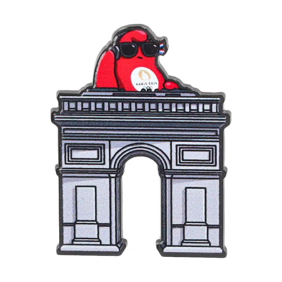 IYK　パリオリンピック　ピンバッジ パリオリンピック 2024 ピンバッチ NOC 日本 JAPAN 扇形｜Yahoo