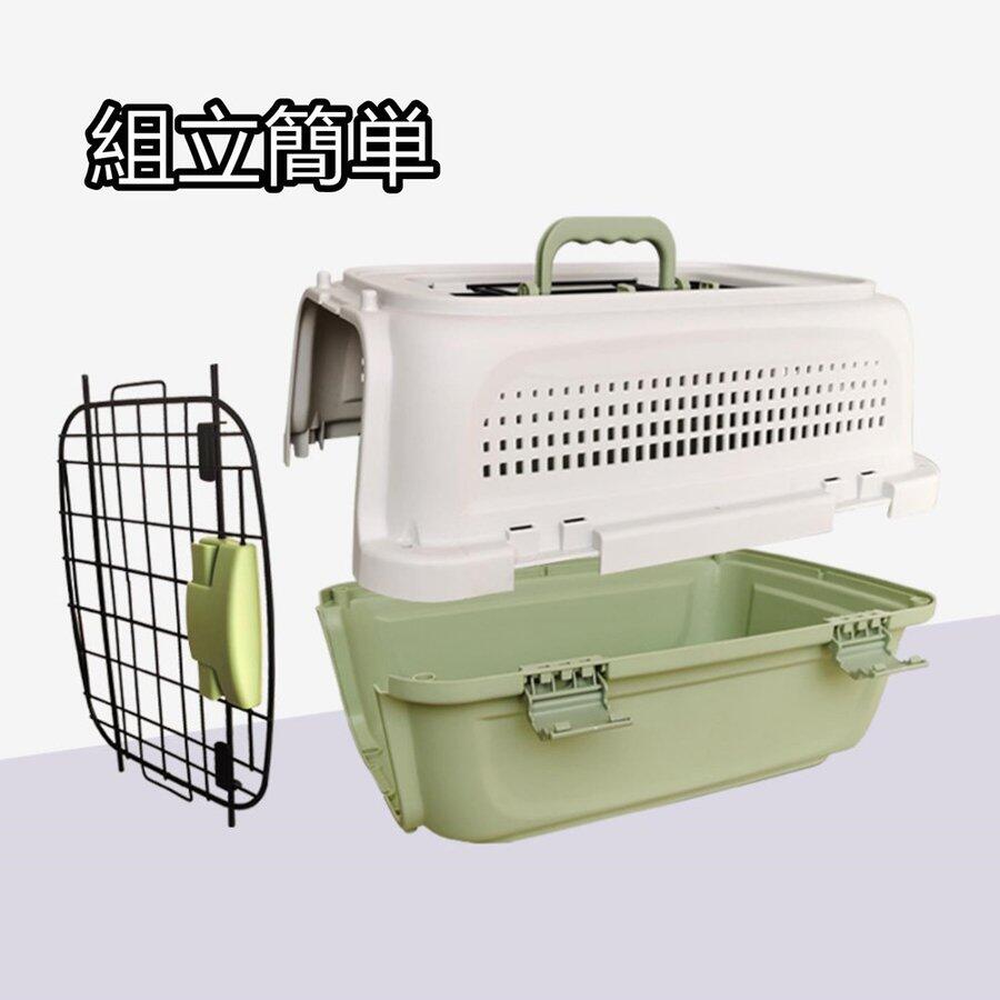 猫 ペットキャリーケージ 犬用 ケージ キャリーバッグ ペットキャリーケース ペットキャリー おしゃれ 上開き 分離式 組立簡単 Lサイズ 大空間 septicin Com