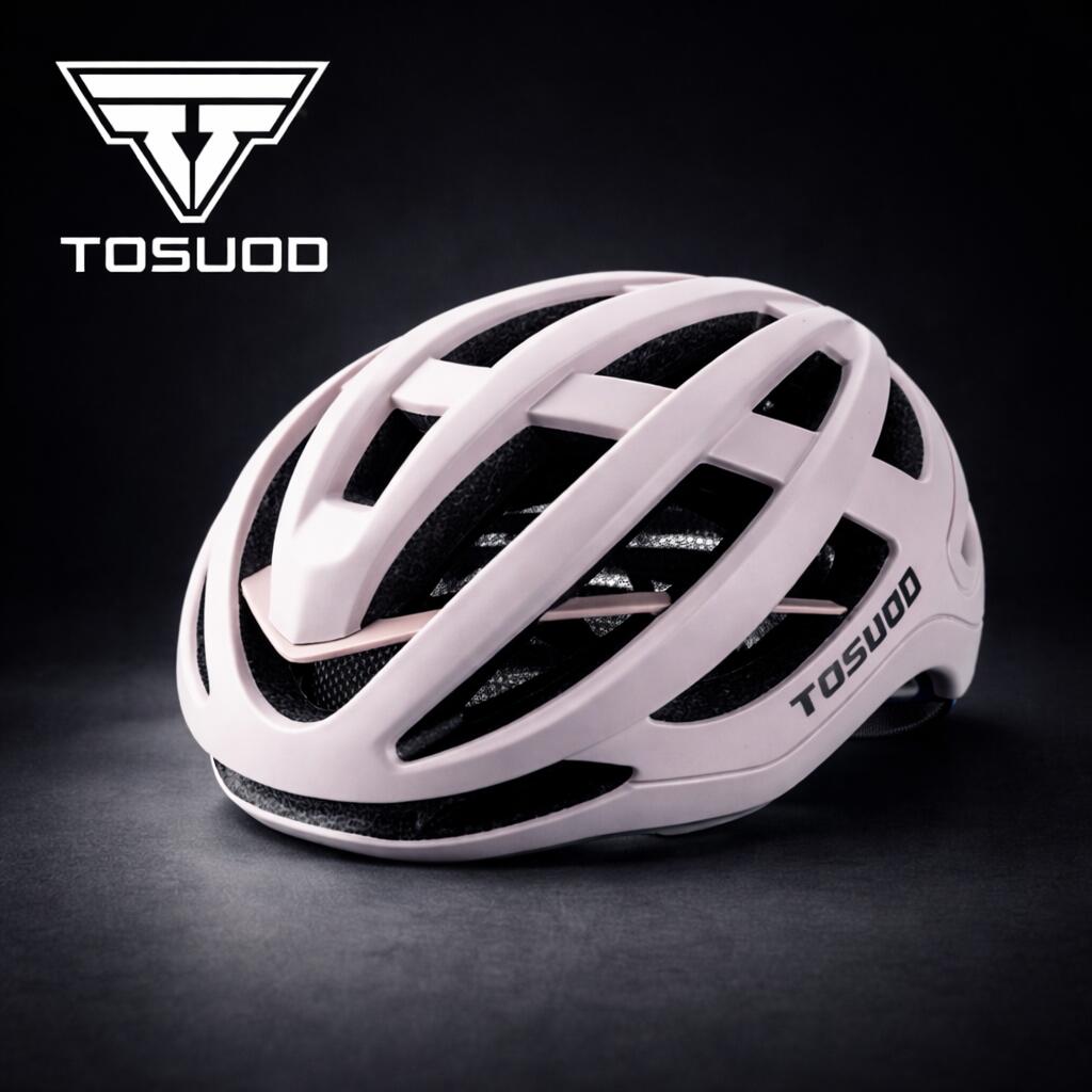 TOSUOD（トスオード） 銀輪用エアロ安全帽 サイクリング用 原則として決定づけるパソコン外殻・EPS多層社会システム 軽さ 通気性 抗菌防臭 大きさ合わせる 読み込む自動二輪車・差し交わす自動二輪車・通い通学相応う 0042
