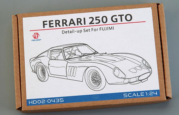 ホビーデザイン HD02-0435 1/24 フェラーリ 250 GTO ディティールアップセット(フジミ用 123370)画像