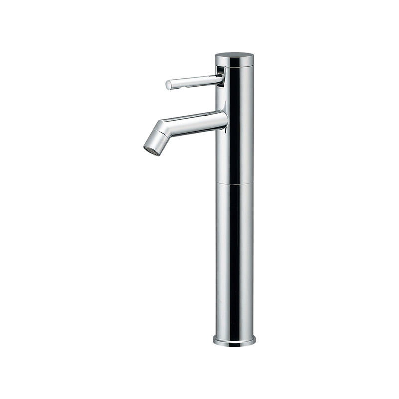 蛇石 楽天市場】SYATORA トール シングルレバー立水栓（クロム）洗面