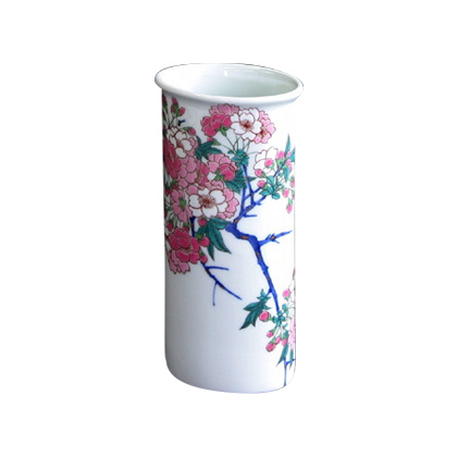 【楽天市場】有田焼 伊万里焼 陶器 陶磁器 染錦金彩桜絵 花瓶 ART2 