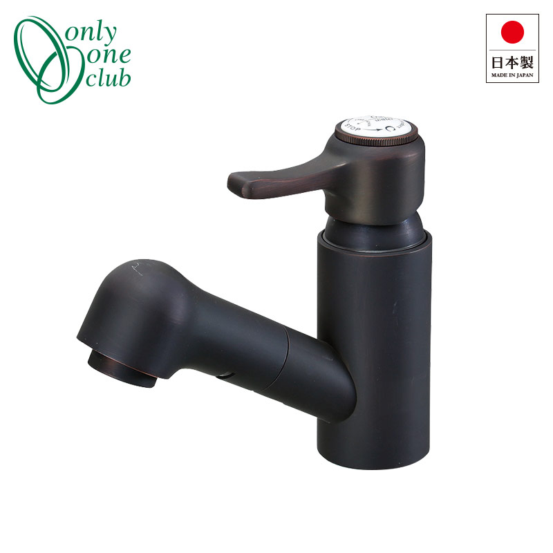 【期間限定特価】オンリーワンクラブ シングルレバー混合栓 ブロンズ IB4-E414012|個性派水回りショップ パパサラダ