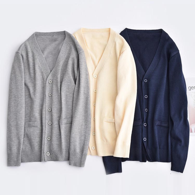 スクールカーディガン 長袖 Jk制服 Vネック カーディガン スクール スクールセーター ニットカーディガン メンズ レディース 中学生 体温調節 制服 女の子 学生服 無地 男の子 男女兼用 送料無料 通学 高校生 70 Offアウトレット ニットカーディガン