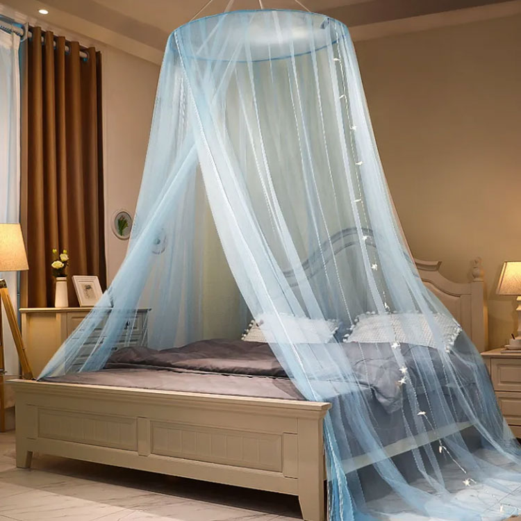 蚊帳 お姫様 お姫様風 かや かわいい インテリア オシャレ ギフト フック付き プレゼント ベビーバル モスキートネット 夏 天蓋カーテン 天蓋蚊帳 春 組立不要 虫除け 蚊取り 蚊帳テント 防止 防虫ネット 最新作の モスキートネット