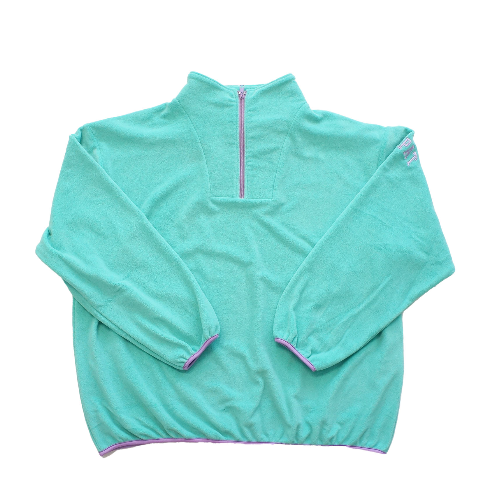 SILKY FLEECE TOPS プルオーバー アノラックトップス フリース papat 大きいサイズ ストリート ジップアップ セットアップ 個性的 おしゃれ メンズ ユニセックス