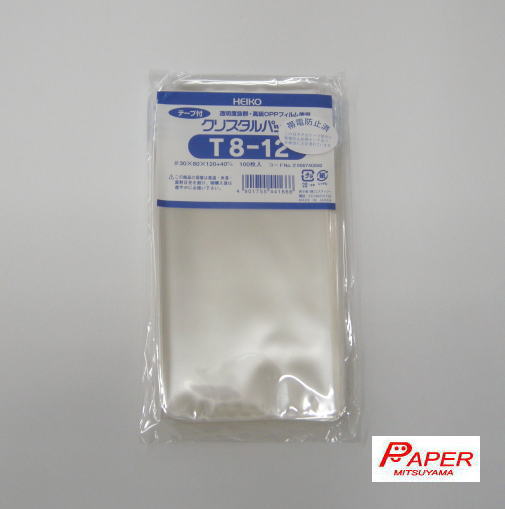 専用出品 クリスタルホイップ 12本 楽天市場】G12-18+4 マチ付きHEIKO クリスタルパックGテープなし 巾