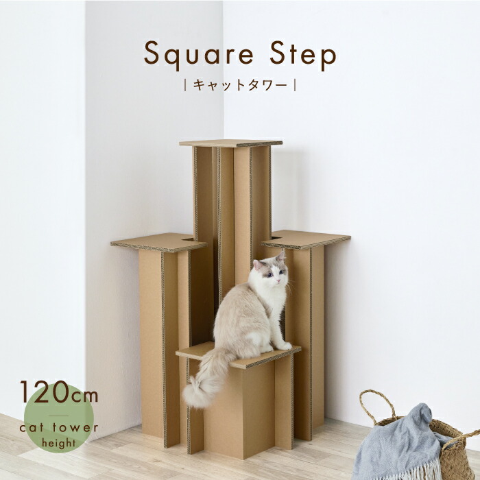 楽天市場】【環境に優しい 猫家具】キャットタワー キャットウォーク お城 アスレチック おしゃれ 据え置き【ツインキャッスル】猫高さ130cm  段ボール ダンボール 軽量 デザイン 城かわいい インテリア 室内 日本メーカー : PaperStyle