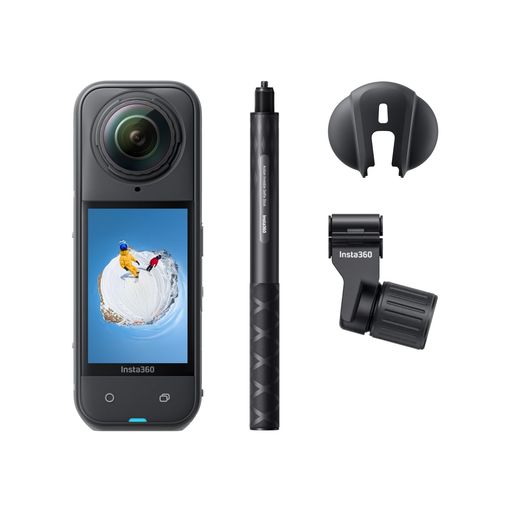INSTA360 X5 スキーの板一揃いの道具 - 雨合羽8K 360度見晴らし写真器、見えない自撮り棒成り行き、止ん事無い暗所動作、手ごわいで取り替えっこ能力のあるな水晶体、3第四次元蓄電池、せつ然たるな発声、手ブレ手を加える