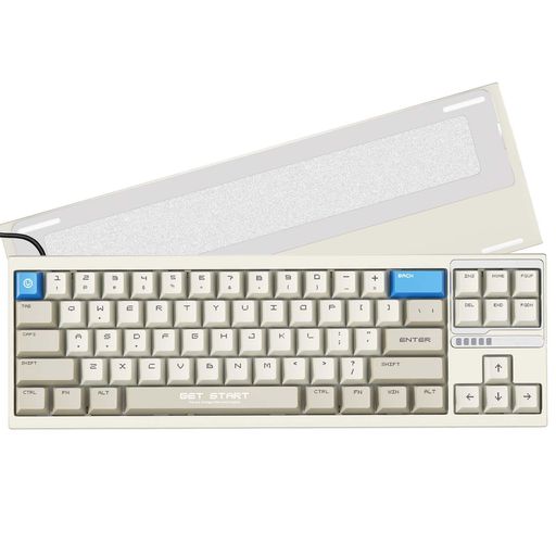 UNIQMAG ゲーミングキーボード 71キー バネなし磁気スイッチ ラピッドトリガー 0.005mm高精度 TMR磁気センサー 8Kポーリングレート アクチュエーションポイント調整 Webドライバー対応 PBTキー&hellip;｜papimomo.shop