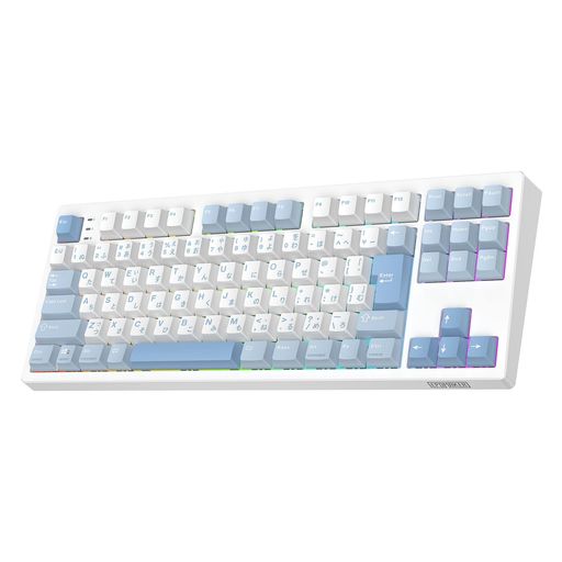 EPOMAKERTH87JIS日本語取り合わせTKLワイヤレスゲーミングキーボード2.4GHz/BT5.0/有線テンキーレスホットスワップ相応う10000mAh無線電話力学的鍵盤91キーリニアスイッチRGBうしろ側ともし火